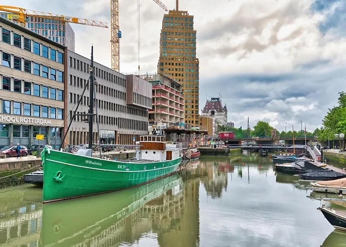 Boathotel Wilhelmina Båthotell Rotterdam